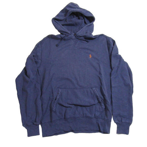 Polo Ralph Lauren Mens Pullover Hoodie Sweatshirt Jacket Blue Size Small NWT